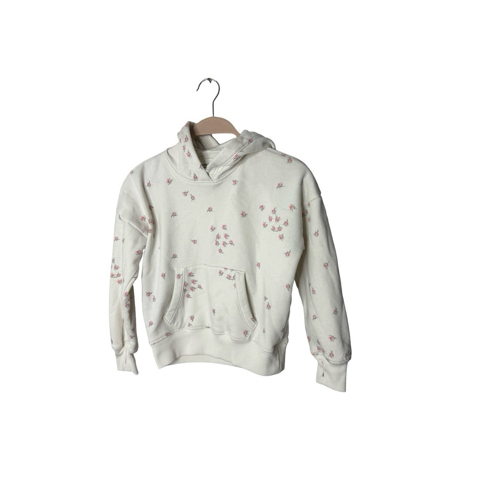 Vintage Abercrombie girls‎ hoodie rosebud print 9-10